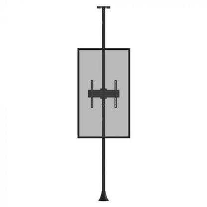 Atdec ADBS-1-4FCF Single Floor-to-Ceiling Mount. Max Load: 50kg. VESA up to 400x400. Black. 10 Ye... - Image 3