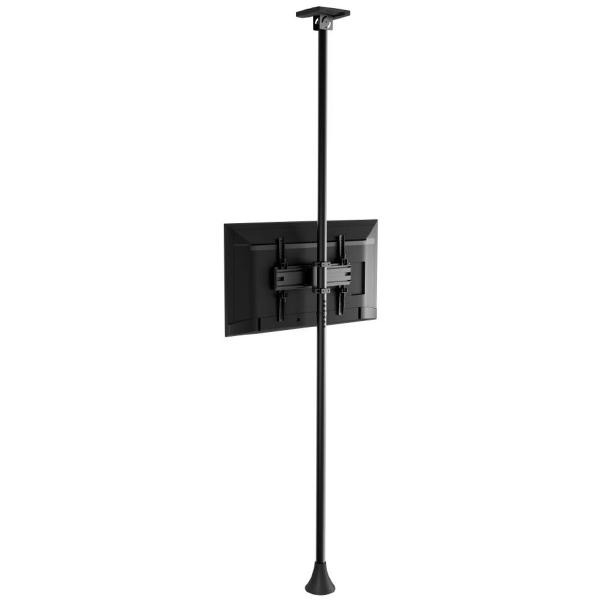 Atdec ADBS-1-4FCF Single Floor-to-Ceiling Mount. Max Load: 50kg. VESA up to 400x400. Black. 10 Ye... - Image 4