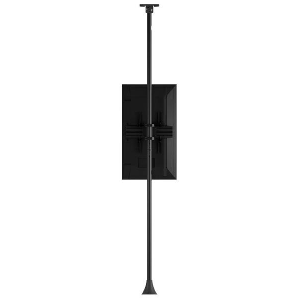 Atdec ADBS-1-4FCF Single Floor-to-Ceiling Mount. Max Load: 50kg. VESA up to 400x400. Black. 10 Ye... - Image 5