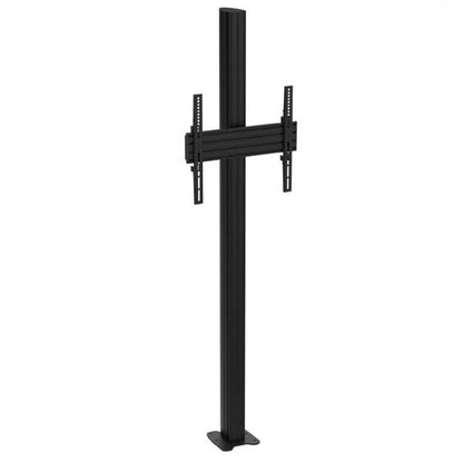 Atdec ADBS-1-4FP Single Floor Mount. Max Load: 50kg. VESA up to 400x400. Black. 10 Year Warranty...