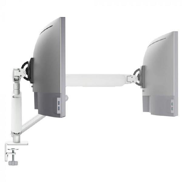 Atdec Ora High-Performance Dynamic Monitor Arm. Up to 35" screens, Max Load 8kg, F-Clamp Desk Fix... - Image 4
