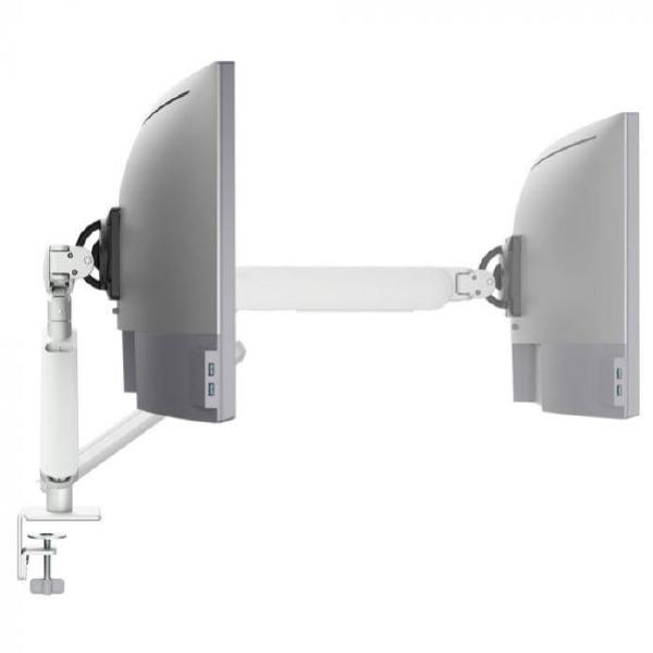Atdec Ora High-Performance Dynamic Monitor Arm. Up to 35" screens, Max Load 8kg, F-Clamp Desk Fix... - Image 4