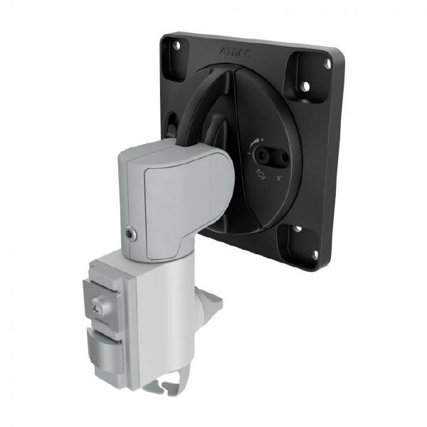 Atdec AWM-A13T 130mm Short Swing Monitor Arm, Adjustable Tilt and Pan, White - Monitors - Mounts - Image 2