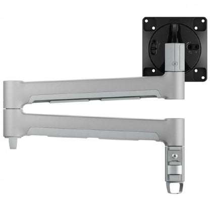 Atdec AWM-A71T 710mm Long Swing Monitor Arm, Adjustable Tilt and Pan, Silver - Monitors - Mounts