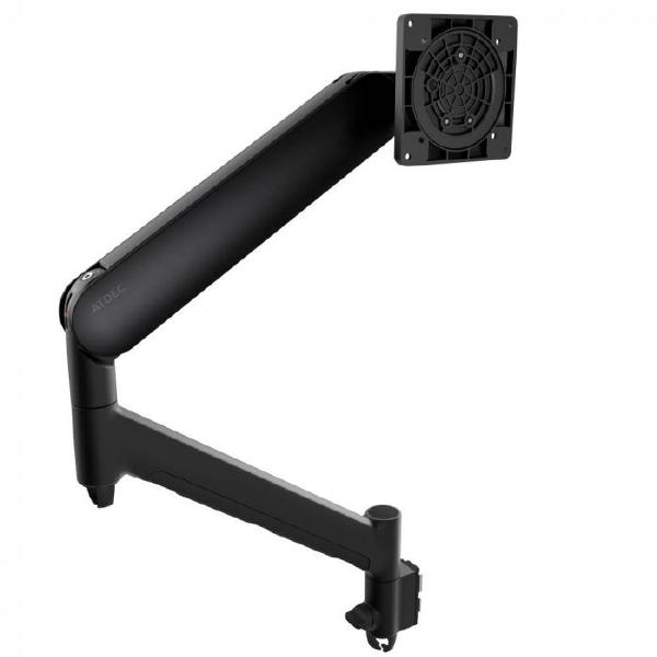 Atdec AWM-ADTC Dynamic Monitor Arm with Clamp / 8kg (17.6lb) Flat and Curved Screen, Black - Moni...