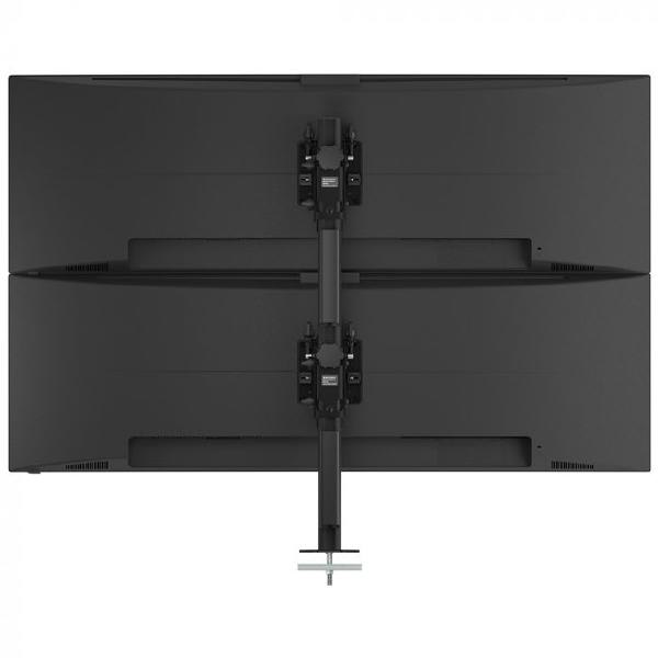 Atdec AWMS-2-BT75 Super Heavy Duty Dual Vertical Monitor Mount. Max Load Per Display: 25kg (flat)... - Image 2