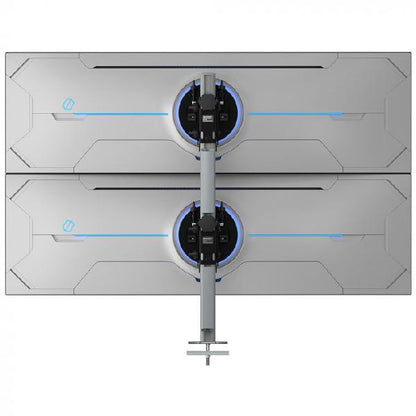 Atdec AWMS-2-BT75 Super Heavy Duty Dual Vertical Monitor Mount. Max Load Per Display: 25kg (flat)... - Image 2