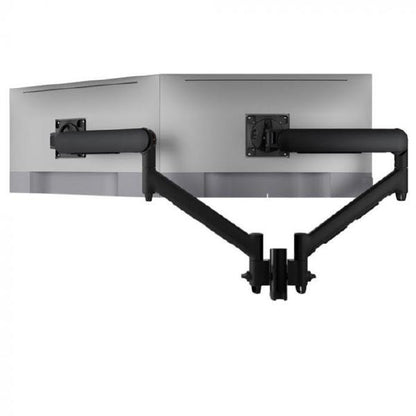 Atdec AWMS-2-D13 Dual Dynamic Monitor Arms on 135mm Post. Max Load: 8kg, F-Clamp Desk Fixing, VES... - Image 2