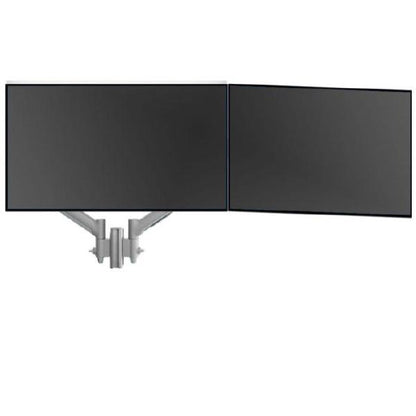 Atdec AWMS-2-D13 Dual Dynamic Monitor Arms on 135mm Post. Max Load: 8kg, F-Clamp Desk Fixing, VES... - Image 5