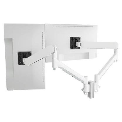Atdec AWMS-2-D13 Dual Dynamic Monitor Arms on 135mm Post. Max Load: 8kg, F-Clamp Desk Fixing VESA... - Image 5