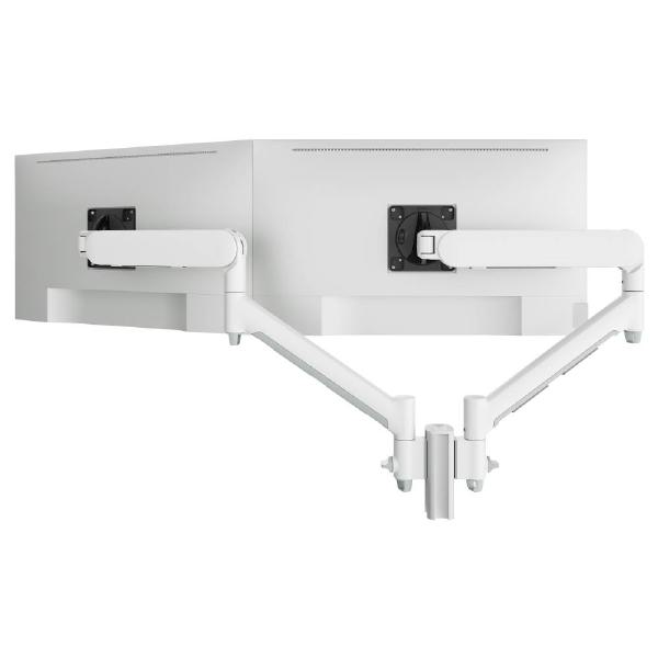 Atdec AWMS-2-D13 Dual Dynamic Monitor Arms on 135mm Post. Max Load: 8kg, F-Clamp Desk Fixing VESA... - Image 7
