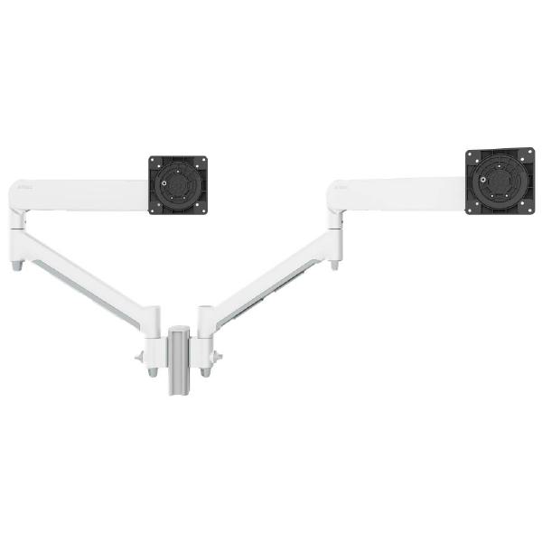 Atdec AWMS-2-D13 Dual Dynamic Monitor Arms on 135mm Post. Max Load: 8kg, F-Clamp Desk Fixing VESA... - Image 8