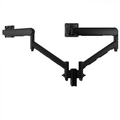 Atdec AWMS-2-D13 Dual Dynamic Monitor Arms on 135mm Post. Max Load: 8kg, Heavy Duty F-Clamp Fixin...