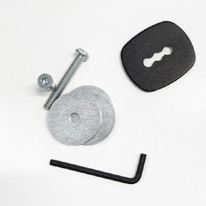 Atdec AWMS-2-D40 Dual Dynamic Monitor Arms on 400mm Post. Max Load: 8kg, Bolt-Through Desk Fixing... - Image 3