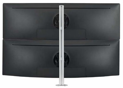 Atdec AWMS-2-LTHT75 Heavy Duty Dual Mount with 750mm Post. 18kg Flat Screens, 12kg Curved Screens... - Image 3