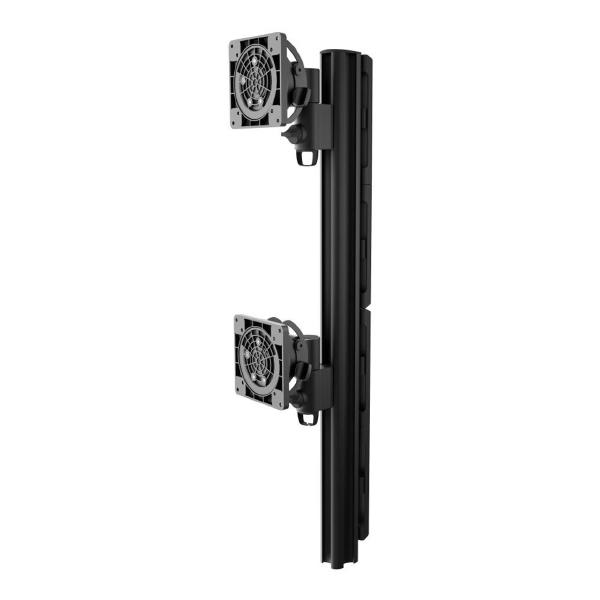 Atdec AWMS-2-LTHT75 Heavy Duty Dual Mount with 750mm Post. 18kg Flat Screens, 12kg Curved Screens... - Image 3