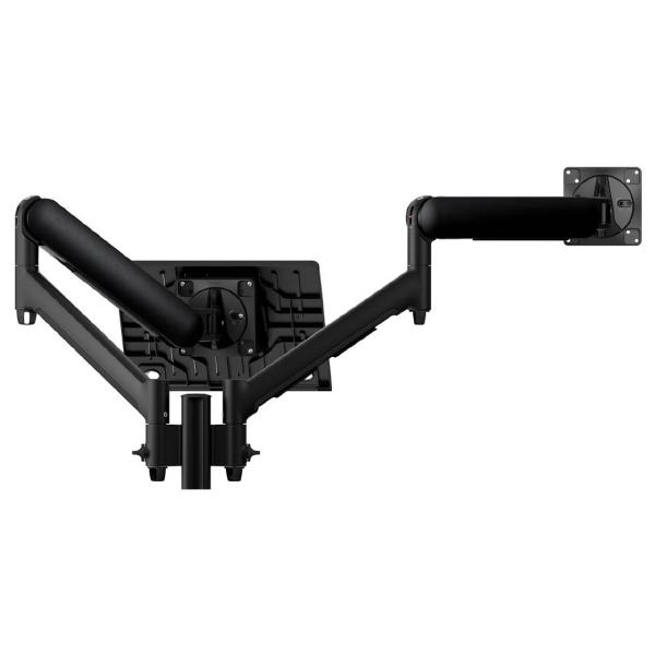 Atdec AWMS-2-ND13 Laptop-Monitor Combo Mount on 135mm Post. Max Load: 8kg,  Heavy Duty F-Clamp De... - Image 5
