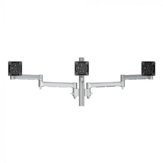 Atdec AWMS-3-13714 Triple Monitor Arms + 400mm Post / 12kg (26.5lb) Flat Screens, 10kg (22lb) Cur...