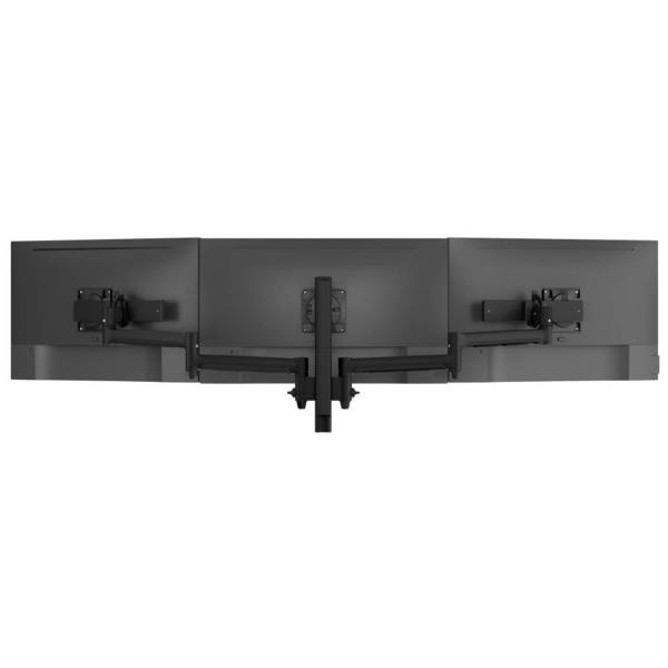 Atdec AWMS-3-137S4 Triple Monitor Arms with Sliders on 400mm Post. C-Clamp Desk Fixing, VESA up t... - Image 2