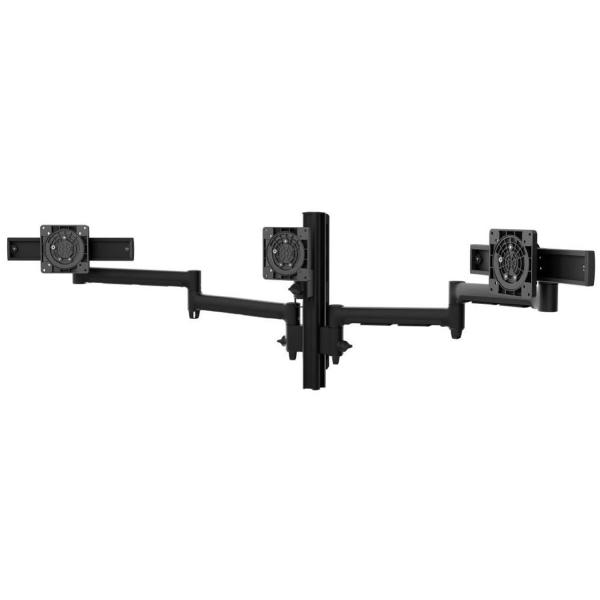 Atdec AWMS-3-137S4 Triple Monitor Arms with Sliders on 400mm Post. C-Clamp Desk Fixing, VESA up t... - Image 4