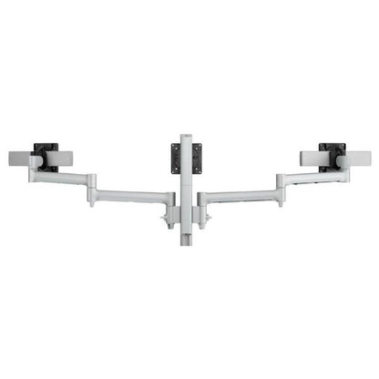 Atdec AWMS-3-137S4 Triple Monitor Arms with Sliders on 400mm Post. Heavy Duty F-Clamp Desk Fixing... - Image 2