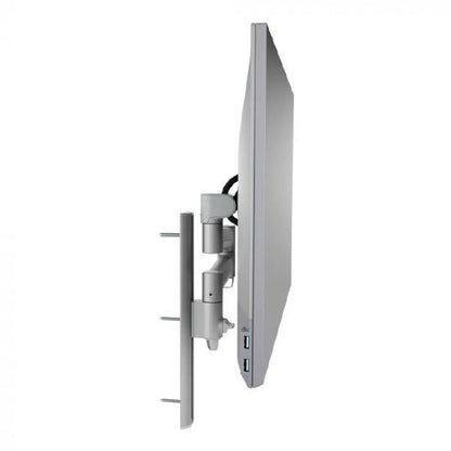 Atdec AWMS-46W35 Single Monitor Arm on Wall Channel. For Displays up 12kg Flat, 10kg Curved. Silver