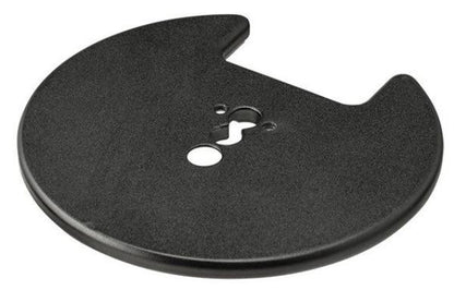Atdec AWMS-6-13717 Hex Monitor Mount on 750mm Post. Max Load: 12kg (Flat) 10kg Curved Per Screen, Grommet Clamp Desk Fixing, Black