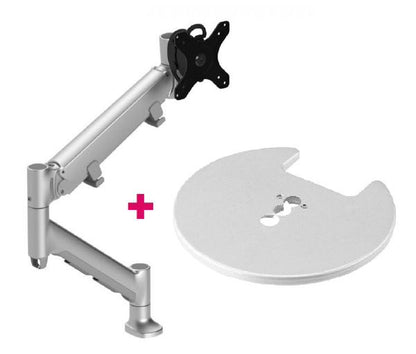 Atdec AWMS-HXB Heavy Duty Dynamic Monitor Arm. Up to 49" screens, Min. Load 6kg. Max Load 16kg, G...