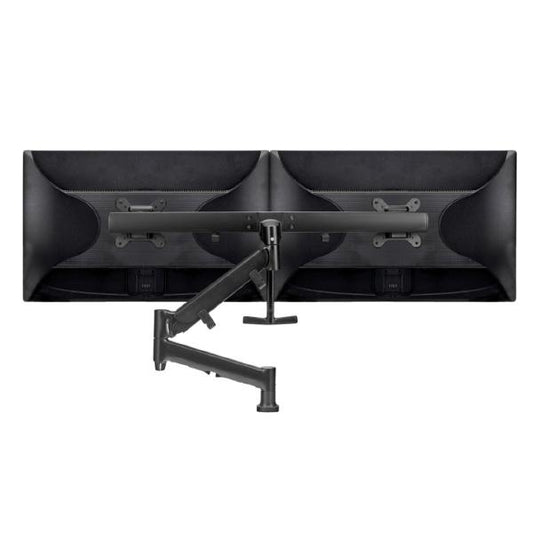 Atdec AWMS-RHXB Tandem Dynamic Dual Monitor Mount. C-Clamp Desk Fixing. Max Load 2-7kg. Up to 27"...
