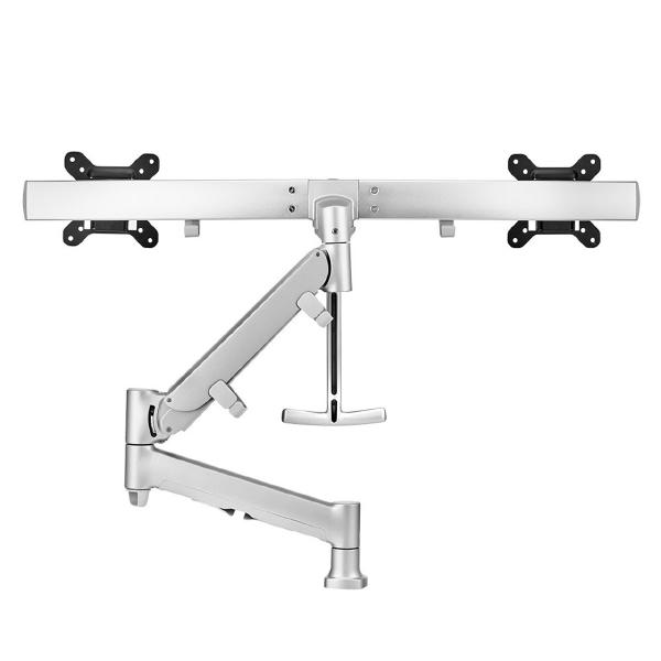 Atdec AWMS-RHXB Tandem Dynamic Dual Monitor Mount. C-Clamp Desk Fixing. Max Load 2-7kg. Up to 27"... - Image 5