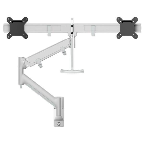 Atdec AWMS-RHXW Tandem Crossbar Dual Monitor Wall Mount. Max Load 2-7kg per device. VESA up to 10... - Image 5