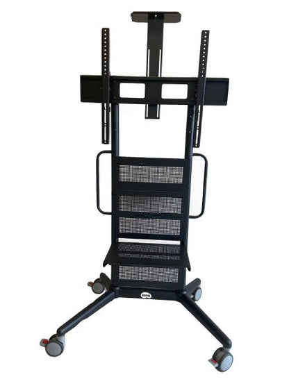 BenQ Pro AV Trolley - Fixed Height Video Conferencing, Digital Signage and IFP Trolley - Support up to 125kg - fit displays 43" - 86"