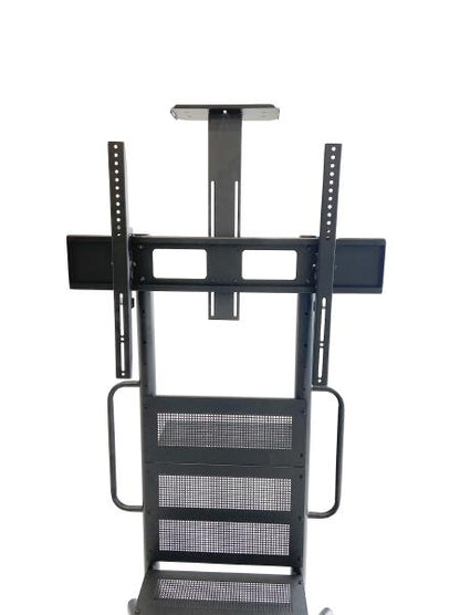 BenQ Pro AV Trolley - Fixed Height Video Conferencing, Digital Signage and IFP Trolley - Support up to 125kg - fit displays 43" - 86"