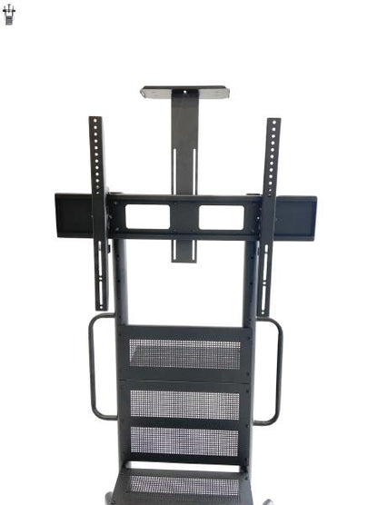 BenQ Pro AV Trolley - Fixed Height Video Conferencing, Digital Signage and IFP Trolley - Support up to 125kg - fit displays 43" - 86"