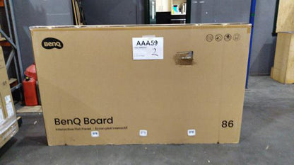 BenQ Board Master 86" IFP -  Inspected by MMT technical team product is in as new condition, cart... - Image 2