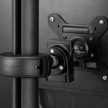 Atdec SD-DP-1150 Tall Donut Pole with Two Display Heads. Max load: 12kg (per attachment). VESA up... - Image 5