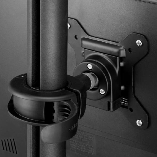 Atdec SD-DP-1150 Tall Donut Pole with Three Display Heads. Max load: 12kg (per attachment). VESA... - Image 4