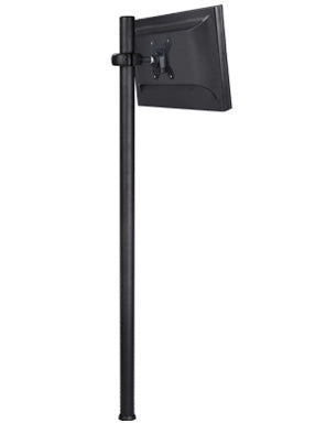 Atdec SD-DP-1150 Tall Donut Pole with One Display Head. Max load: 12kg. VESA up to 100x100. 10 Ye...