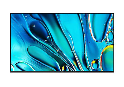 Sony Bravia 3 S30 43" Television 4K UHD, 450 cd/m2 Brightness, Direct LED, HDR10/HLG/Dolby Vision, 200x200 VESA, Google TV - Damaged Box