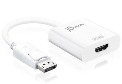 J5create JDA158 DisplayPort (DP) to 4K HDMI Active Adapter - Display Accessories