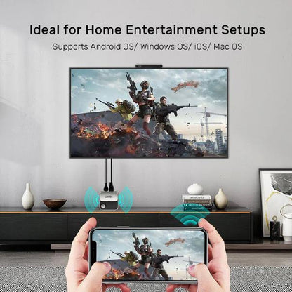 Unitek Wireless 4K Screen Mirroring - Casting Device 60Hz, For Android OS, Windows OS, iOS and Ma... - Image 2