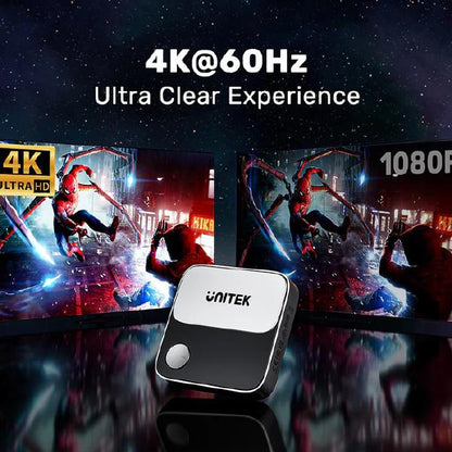 Unitek Wireless 4K Screen Mirroring - Casting Device 60Hz, For Android OS, Windows OS, iOS and Ma... - Image 3