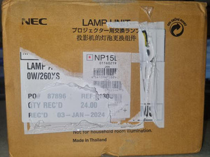 Sharp Replacement Lamp NP15LP- Box Opened - Not in original condition