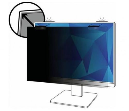 3M Privacy Filter for 25" Full Screen Monitor with 3M COMPLY Magnetic Attach, 16:9 - Screen Filters