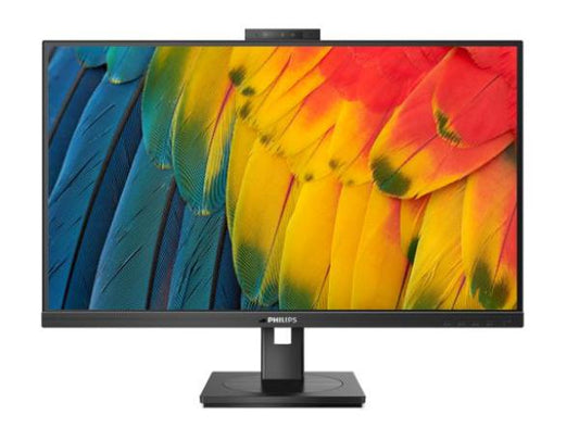 Philips 24B1U5301H 24" 16:9, FHD 1920x1080 IPS Business Monitor, HDMI, DP, 90W USB-C/PD, Docking, RJ45, USBHub, SPEAKERS, 5MP Webcam, DP Out, 4YR WTY