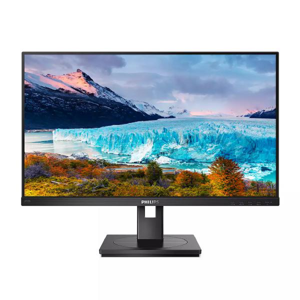 Philips 272S1AE 27" 16:9, FHD 1920x1080 IPS Business Monitor, 4ms, 75Hz, VGA, DVI, HDMI, DP, SPEA...