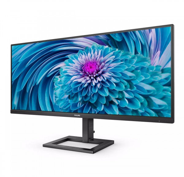 Philips 346E2LAE 34" 21:9, Ultrawide QHD 3440x1440 VA Home Monitor, 1ms, 100Hz, HDMI , DP, 65W USB-C/PD, FreeSync Multiview, Height,Tilt, 3YR Warranty
