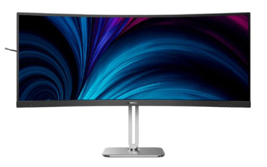 Philips 34B2U5600C 34" 21:9 WQHD 3440 x 1440, VA LCD Business Curved Monitor, 4ms, HDMI DP, USB-C...