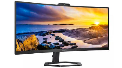 Philips 34E1C5600HE 34" 21:9, Ultrawide QHD 3440x1440 VA Home Curved Monitor, HDMI, DP, 65W USB-C...