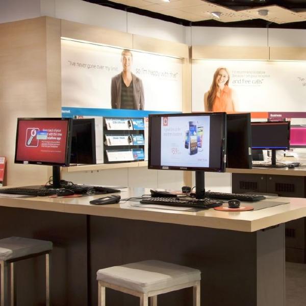 Atdec SD-POS-VBM Spacedec Single Display Fixed Height Point of Sales (POS) Desk Mount. Max load:... - Image 8